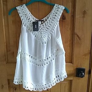 NWT Vivid tank top/ beach cover-up